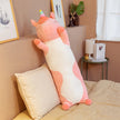 70/90/120CM Cartoon Animal Dinosaur Unicorn Cat Plush Toys Stuffed Soft Long Sleeping Pillow Dolls  Birthday Gift KAEMEX