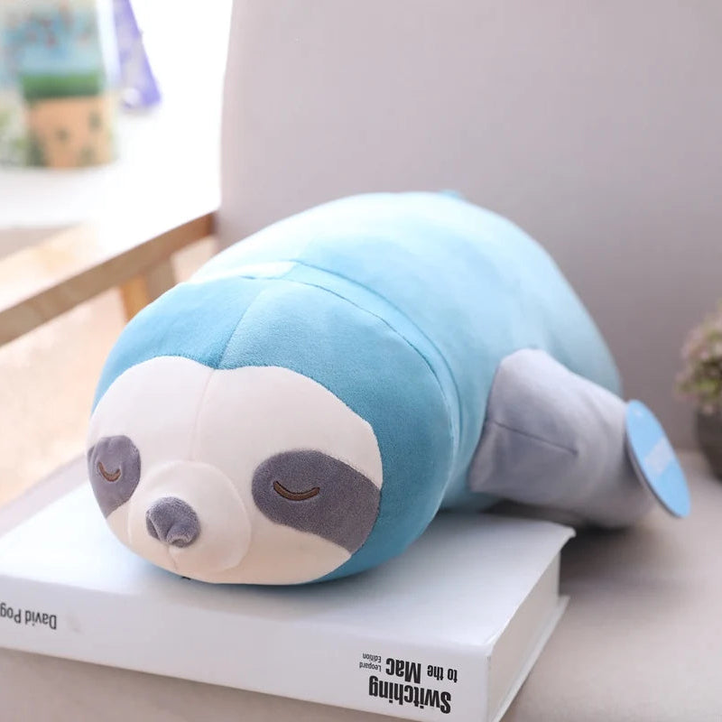 65-100cm Super Soft Stuffed Sloth Toy Plush Cute Sloths Soft Toy Animals Plushie Doll Pillow Birthday Gift KAEMEX