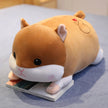 Pig Hamster Plush Pillow With Soft blanket Stuffed hand Warmer Stuffed Toys for Bedroom Cushion for Girlfriend KAEMEX