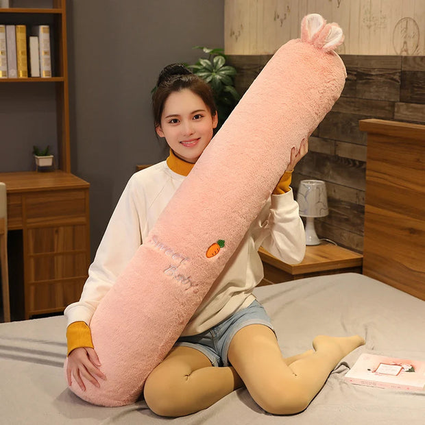 Cartoon Animal Plush Toys Dog Cat Rabbit Elephant - Long Sleeping Support Pillow Cushion Stuffed Doll Bed Pillow Gift KAEMEX
