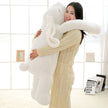 Lovely Giant Animal 90cm 120cm Soft Cartoon Big Ear Bunny Plush Toy Rabbit Stuffed Pillow Girl Gift KAEMEX