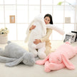 Lovely Giant Animal 90cm 120cm Soft Cartoon Big Ear Bunny Plush Toy Rabbit Stuffed Pillow Girl Gift KAEMEX