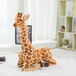 High Quality 140cm Simulation Giraffe Plush Toys Cute Stuffed Animal Soft Giraffe Doll Birthday Gift Toy KAEMEX