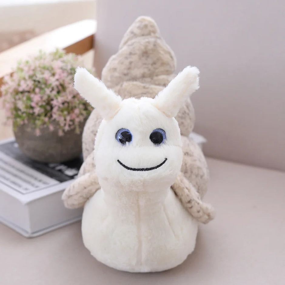 Cute sea snail plush toy stuffed doll cartoon animal conch birthday gift christmas present KAEMEX
