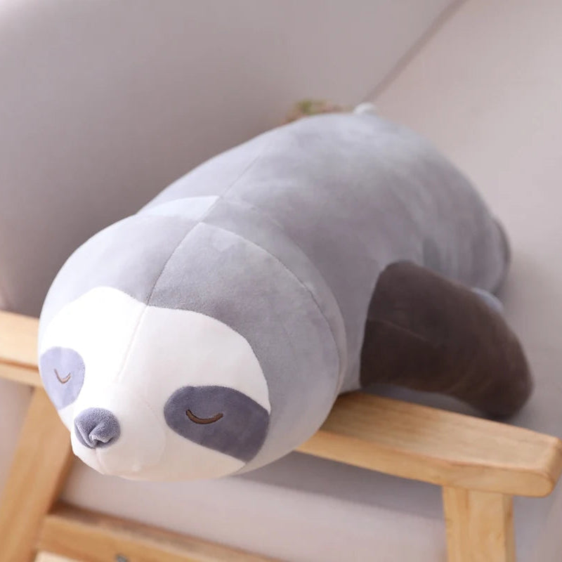 65-100cm Super Soft Stuffed Sloth Toy Plush Cute Sloths Soft Toy Animals Plushie Doll Pillow Birthday Gift KAEMEX