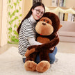 80/110cm Giant size cartoon Big mouth monkey plush toy the Gorilla plush doll stuffed pillow playmates toy KAEMEX