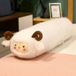 Cute Lamb Plush Pillow Soft Stuffed Cartoon Animal Sheep Toy High Quality Doll Baby Accomapny Toy Sleeping Pillow Kid Girls Gift KAEMEX
