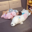 Sea World Animal Sea Lion Doll Seal Plush Toy Sleeping Pillow Stuffed Toys Gift KAEMEX
