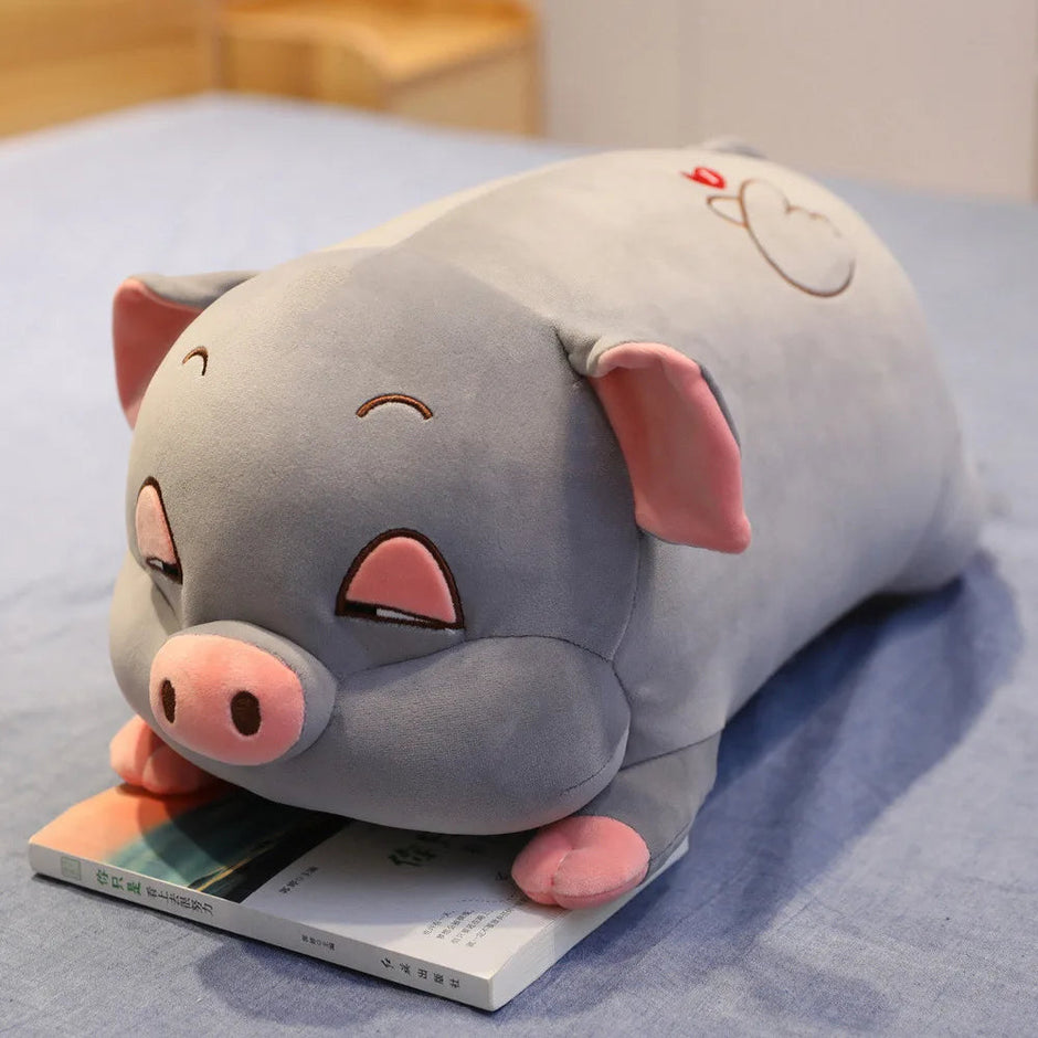 Pig Hamster Plush Pillow With Soft blanket Stuffed hand Warmer Stuffed Toys for Bedroom Cushion for Girlfriend KAEMEX