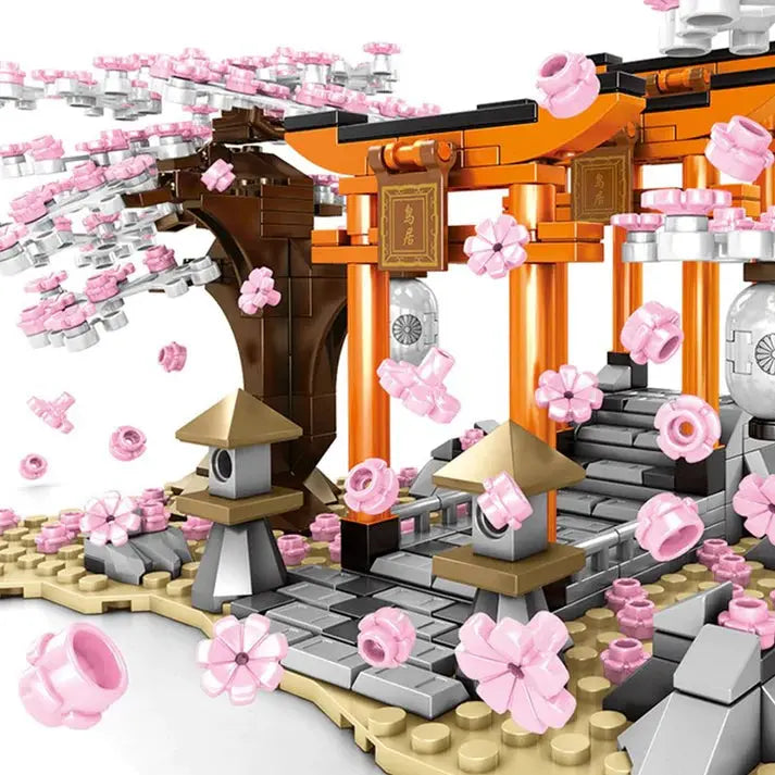 Japenese Cherry Blossom Torii Gates