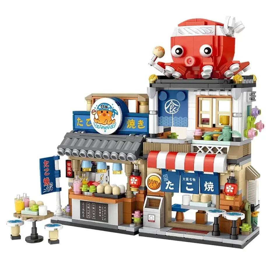 Octopus & Ice Cream Shop Set