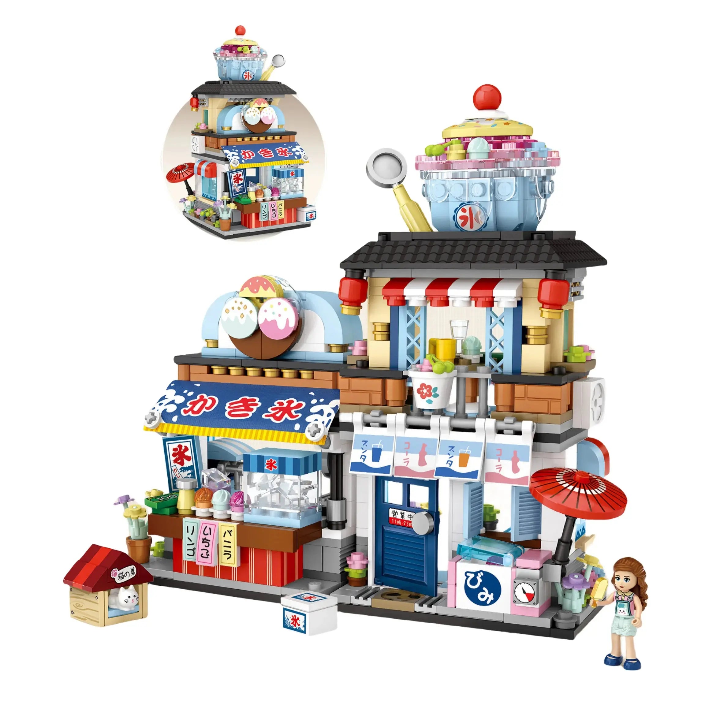 Octopus & Ice Cream Shop Set