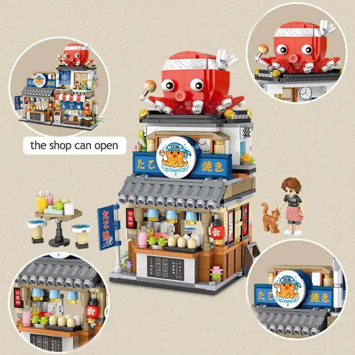 Octopus & Ice Cream Shop Set