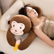 60/100CM Lying Monkey Plush Toy Kawaii Long Arm Banana Monkey Plush Filling Animal Gifts to Friends Creative Sofa Pillow KAEMEX