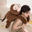 60/100CM Lying Monkey Plush Toy Kawaii Long Arm Banana Monkey Plush Filling Animal Gifts to Friends Creative Sofa Pillow KAEMEX