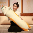 Cartoon Animal Dinosaur Cat Rabbit Husky Bread Plush Toys Stuffed Soft Long Sleep Pillow Doll Cushion Gift KAEMEX