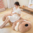 Giant Plush Dog Lying Toys Stuffed Soft Dog Plush Pillow for Kids Cartoon Animal Floor Seat Pillows Cushions For Girls Gift KAEMEX