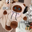 45/60cm Funny Cute Soft Cat Cow Cat Plush Toys Siamese Kitten Pillow Bed Sleep Home Decor Doll for Birthday Gift KAEMEX