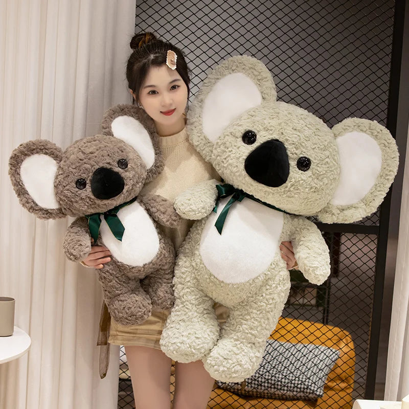 Big Size Cartoon Lovely Plush Koala Dolls Kawaii Koala Bear Peluche Toys Stuffed Soft Birthday Gifts KAEMEX
