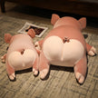 50-100cm Squishy Simulation Pig Stuffed Doll Plush Piggy Toy Animal Soft Plushie Pillow Cushion Comforting Gift KAEMEX