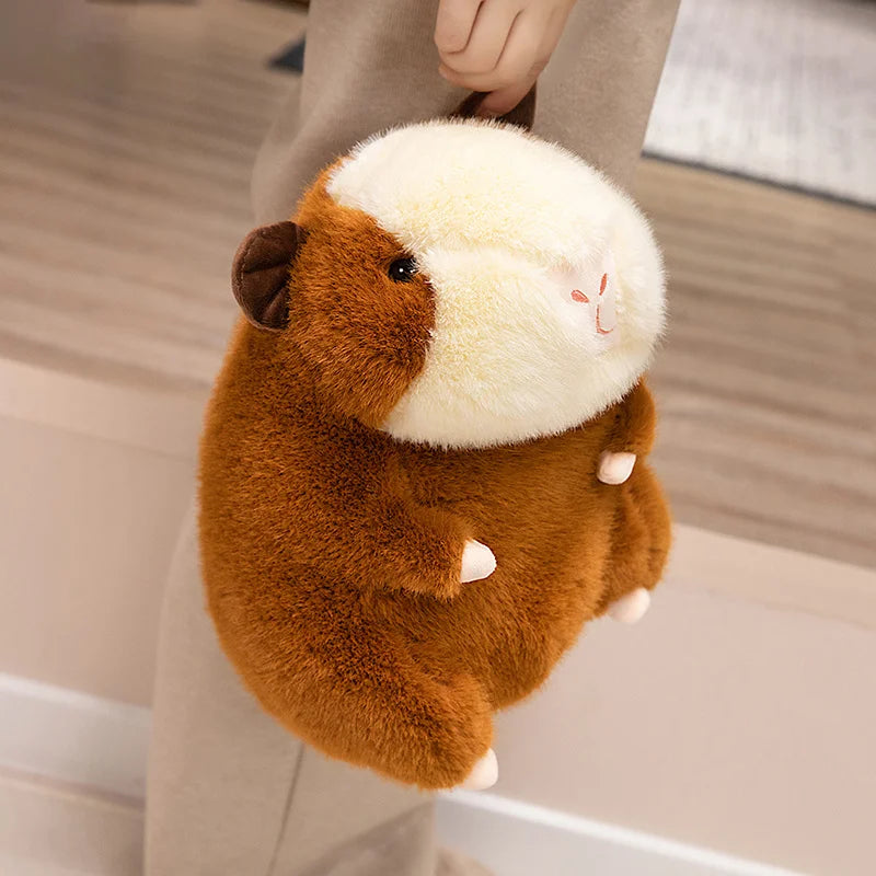 25/30/40CM Cute Real life Guinea Pig Plush Toy Doll Kawaii Piggy Hamster Stuffed Toys Simulation Animal Pillow Lovely Xmas Gift KAEMEX