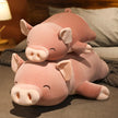 50-100cm Squishy Simulation Pig Stuffed Doll Plush Piggy Toy Animal Soft Plushie Pillow Cushion Comforting Gift KAEMEX
