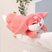 Stuffed Throw Pillow Cute Anime Long Fox Plush cushion Decorative Stuffed Body Pillow Back Cushion Decor KAEMEX