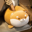 35-70cm Lovely Fat Shiba Inu & Corgi Dog Plush Toys Stuffed Soft Kawaii Animal Cartoon Pillow Dolls Gift KAEMEX
