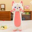 70-130cm  Kawaii Cat Red Fox Plush Toy Soft Animal Toys Stuffed Cat Long Pillow Cushion Birthday Gifts KAEMEX