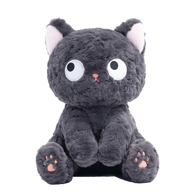 Lovely Plush Black Cat Dolls Cute Toy Stuffed Soft Cat Pillow Birthday Gifts KAEMEX