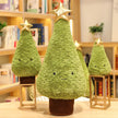 1Pc 29-90CM Simulation Christmas Tree Plush Toys Cute Evergreen Plush Pillow Dolls Wishing Trees Stuffed for Christmas Dress Up KAEMEX
