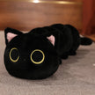 Giant Cute Soft Cat Plush Sleep Long Pillow Cushion Kawaii Black Cat Soft Plush Toys Gift KAEMEX