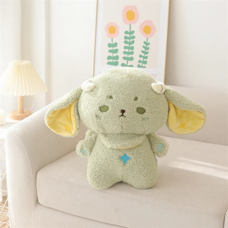 Cartoon Sheep Doll Plush Toy Kawaii Cuddly Animal Stuffed Fluffy Plushie Peluche Lamb Grey Green Purple Brown Pink Gift KAEMEX