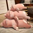 50-100cm Squishy Simulation Pig Stuffed Doll Plush Piggy Toy Animal Soft Plushie Pillow Cushion Comforting Gift KAEMEX