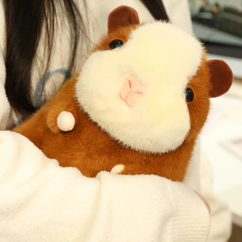 Kawaii Stuffed Animal Hamster Plush Toy Cute Chubby Plushies Guinea Pig Soft Doll Lifelike Mouse Procellus Plush Pillow Gift KAEMEX