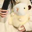 Kawaii Stuffed Animal Hamster Plush Toy Cute Chubby Plushies Guinea Pig Soft Doll Lifelike Mouse Procellus Plush Pillow Gift KAEMEX