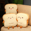 Simulation Bread Toast Cushion Stuffed Sliced Bread Food Pillow Sofa Chair Decor Seat Cushion Cute Student  Kids Toy Chair Pad KAEMEX