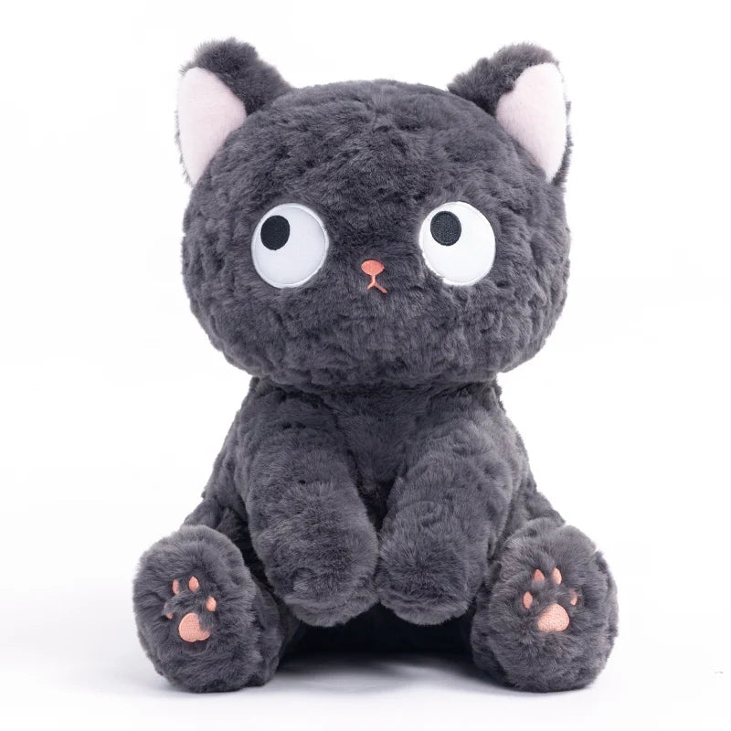 Lovely Plush Black Cat Dolls Cute Toy Stuffed Soft Cat Pillow Birthday Gifts KAEMEX