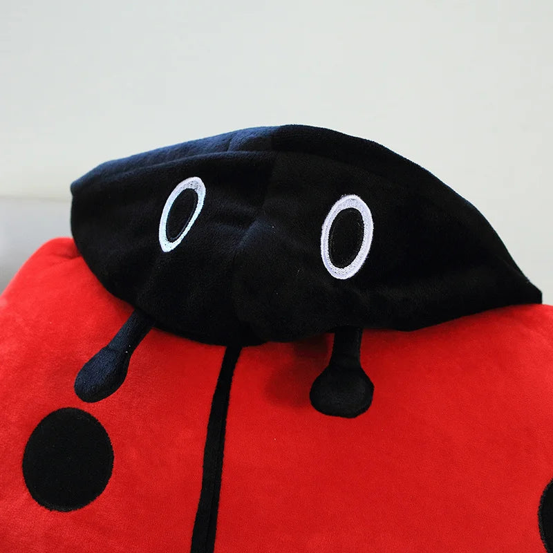 100CM Wearable Insect Plush Toys Ladybug Stuffed Cushion Funny Party Cosplay Doll Stuffed Soft Plush Sleeping Pillow Gifts KAEMEX