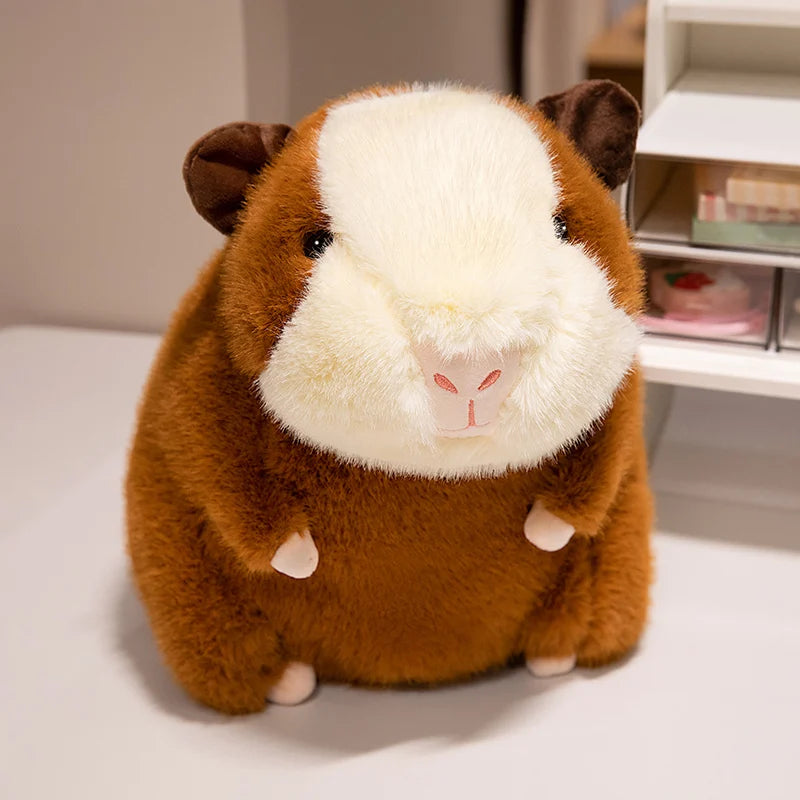 25/30/40CM Cute Real life Guinea Pig Plush Toy Doll Kawaii Piggy Hamster Stuffed Toys Simulation Animal Pillow Lovely Xmas Gift KAEMEX