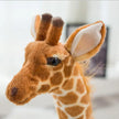 High Quality 140cm Simulation Giraffe Plush Toys Cute Stuffed Animal Soft Giraffe Doll Birthday Gift Toy KAEMEX
