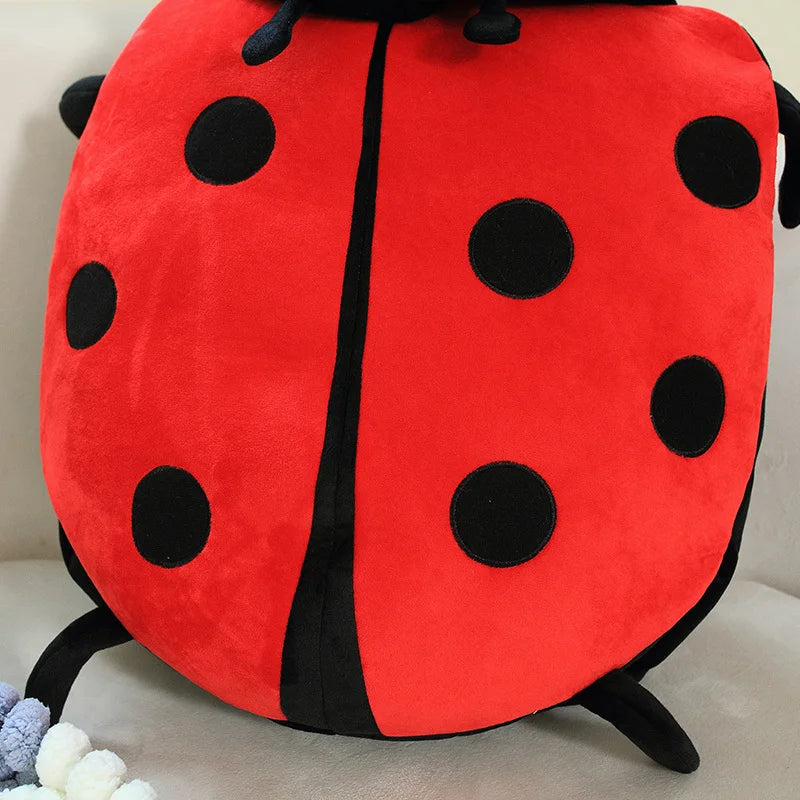 100CM Wearable Insect Plush Toys Ladybug Stuffed Cushion Funny Party Cosplay Doll Stuffed Soft Plush Sleeping Pillow Gifts KAEMEX