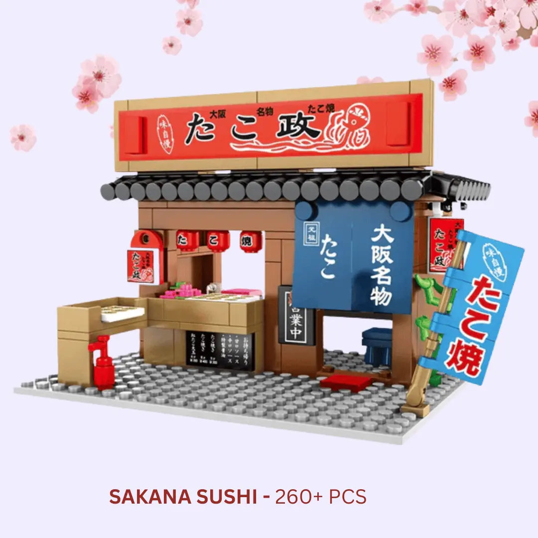 Sakura Dori Street Restaurant Sets Mochi Softies (KAEMEX LTD)