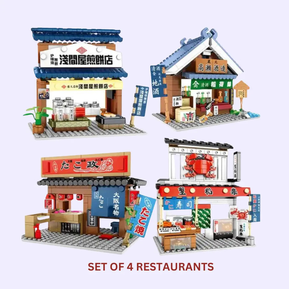 Sakura Dori Street Restaurant Sets Mochi Softies (KAEMEX LTD)