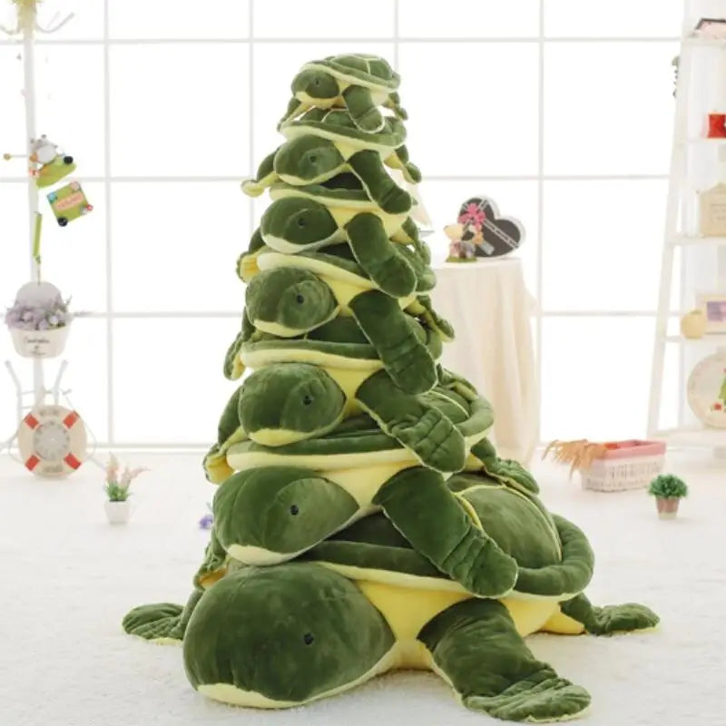 35-80cm Plush Tortoise Toy Cute Turtle Plush Pillow Staffed Cushion for Vanlentine's Day Gift KAEMEX