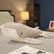 55-135cm Giant Size Whale Plush Toy Blue Sea Animals Stuffed Huggable Shark Soft Pillow Gift KAEMEX
