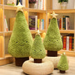 1Pc 29-90CM Simulation Christmas Tree Plush Toys Cute Evergreen Plush Pillow Dolls Wishing Trees Stuffed for Christmas Dress Up KAEMEX