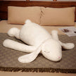 Lovely Giant Animal 90cm 120cm Soft Cartoon Big Ear Bunny Plush Toy Rabbit Stuffed Pillow Girl Gift KAEMEX