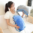 Simulation Insect Backpack Plush Toys Soft Stuffed Cartoon Doll Watermelon Worm Animal Toy Creative Gift for Children Kids Girls KAEMEX